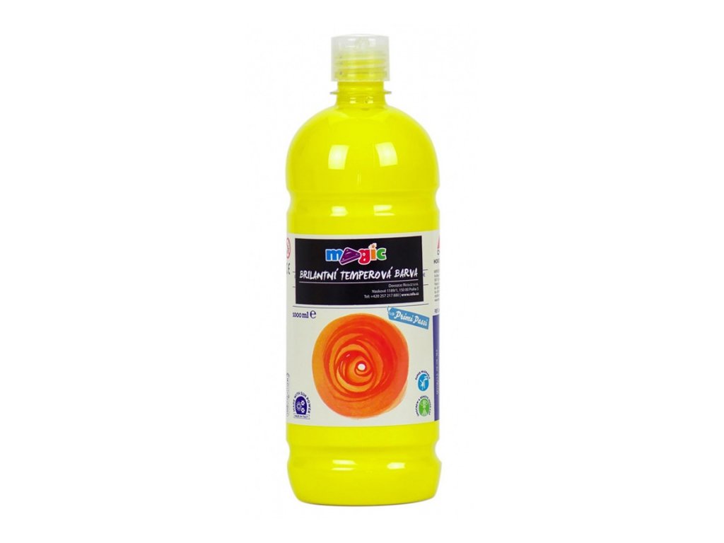 Temperová barva žlutá - 1 litr