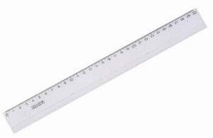 Pravítko 30 cm, školní