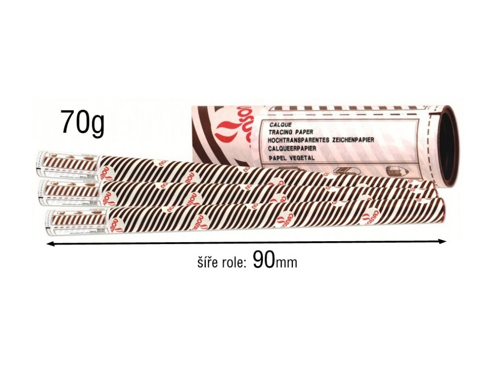 Plotter pauzovací papír 900 mm x 20 m