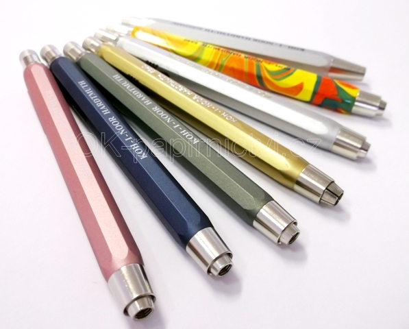 Mechanická tužka stříbrná, silná - crayon 5340