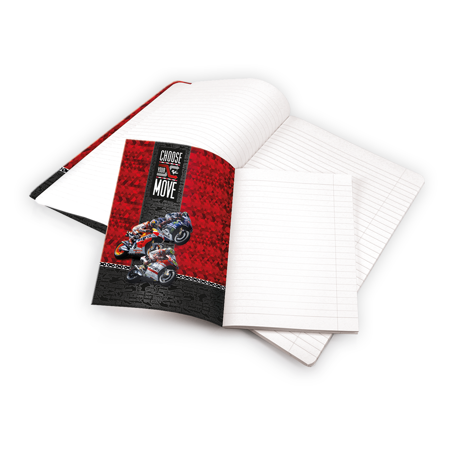 Sešit A4,  444 Motorky