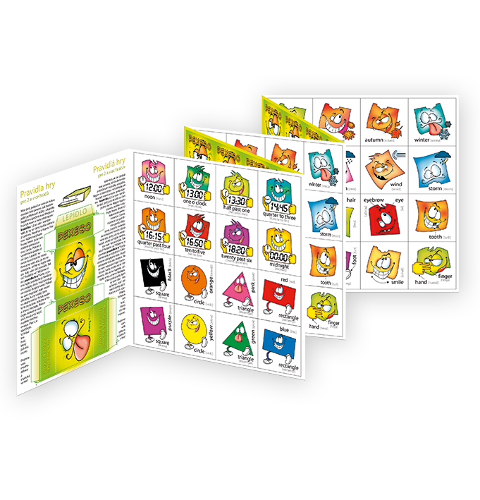 Pexeso Funny Face - s krabičkou