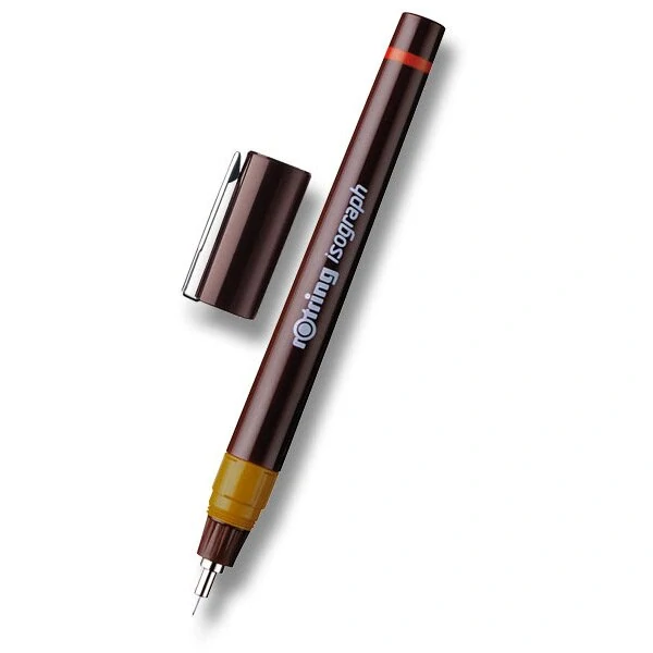 Sada technických per Isograph Rotring College Set - 0,25, 0,35 a 0,5 mm a mikrotužka Tikky