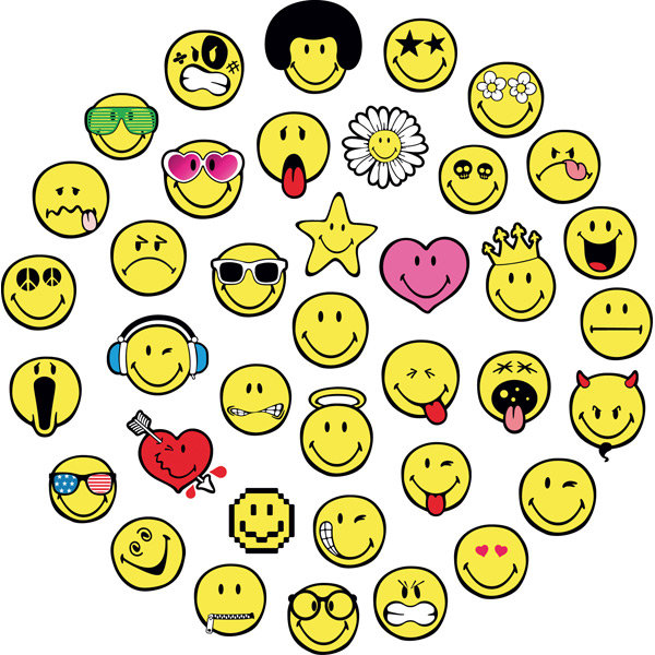 RAZÍTKA STAMPO SMILEY - SMAJLÍCI