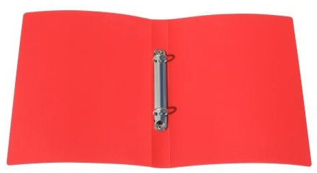 Pořadač 2-kroužkový A4 PP červený Classic
