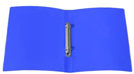 Pořadač 2-kroužkový A4 PP modrý Classic