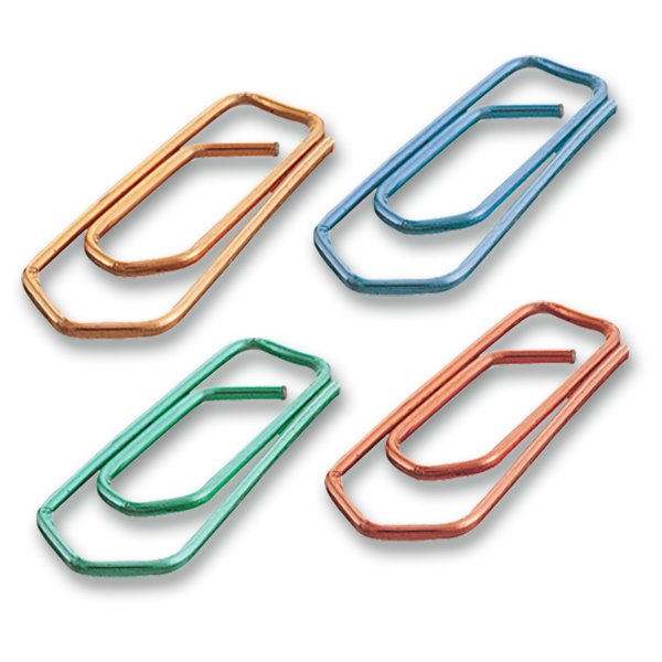 Barevné dopisní spony 25 mm šípové Maped