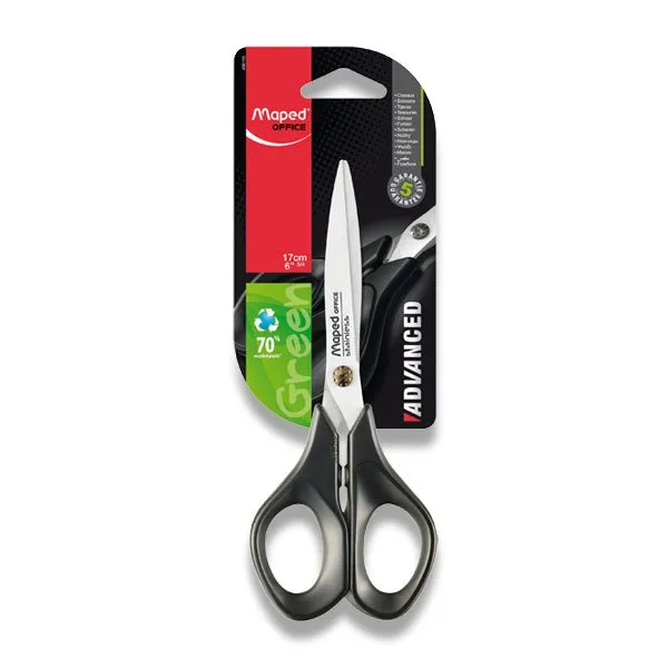 Nůžky 17 cm Maped Advanced Green
