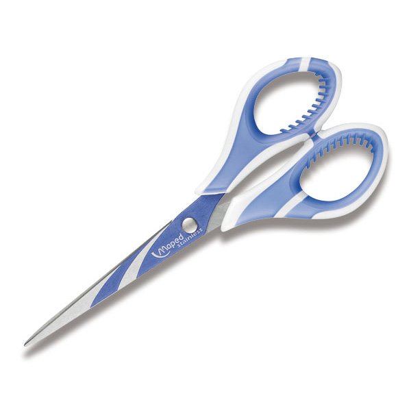 Nůžky 17 cm s měkkou rukojetí Maped Zenoa Fit