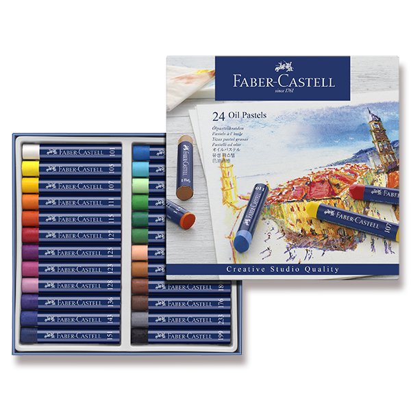 Olejové pastely 24 barev Faber-Castell