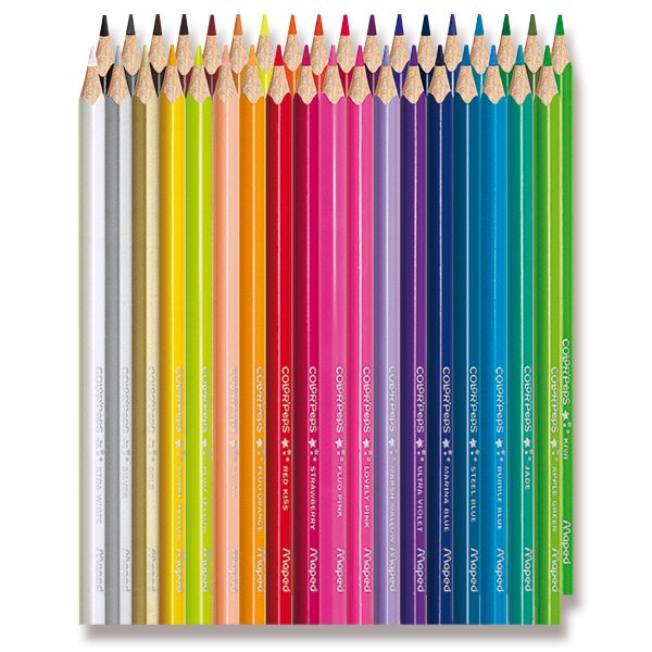 Trojhranné pastelky 36 barev Maped Color Peps