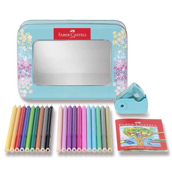 Trojhranné pastelky 20 barev Faber-Castell Sparkle