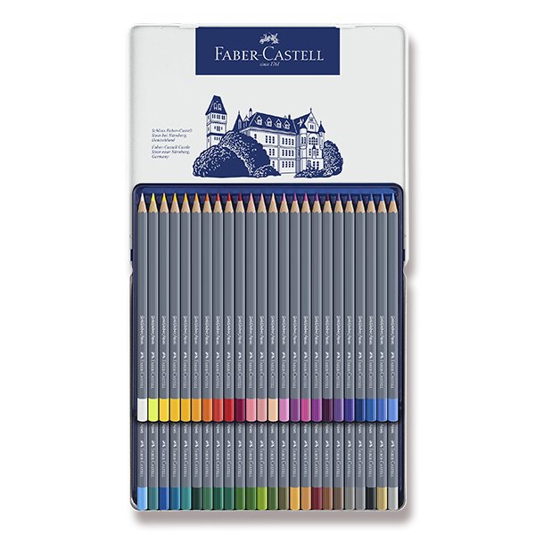Akvarelové pastelky 48 barev Faber-Castell Goldfaber Aqua