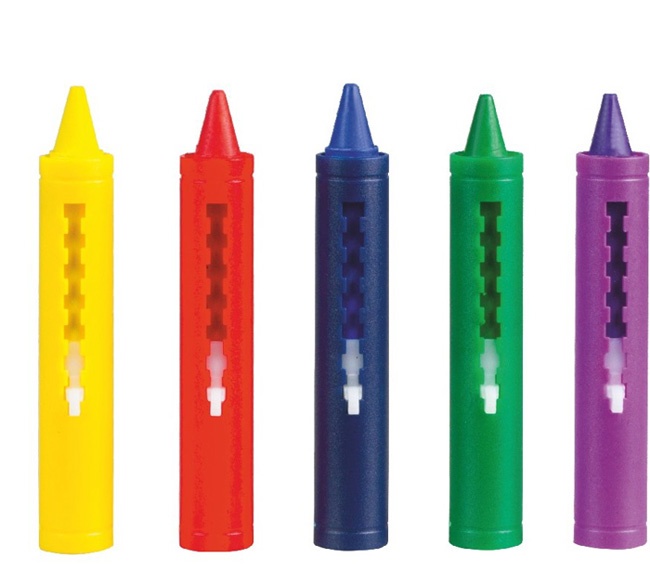 Pastelky do vany 5 barev Colorino