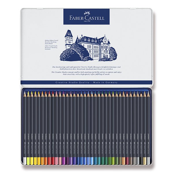 Pastelky 36 barev Faber-Castell Goldfaber