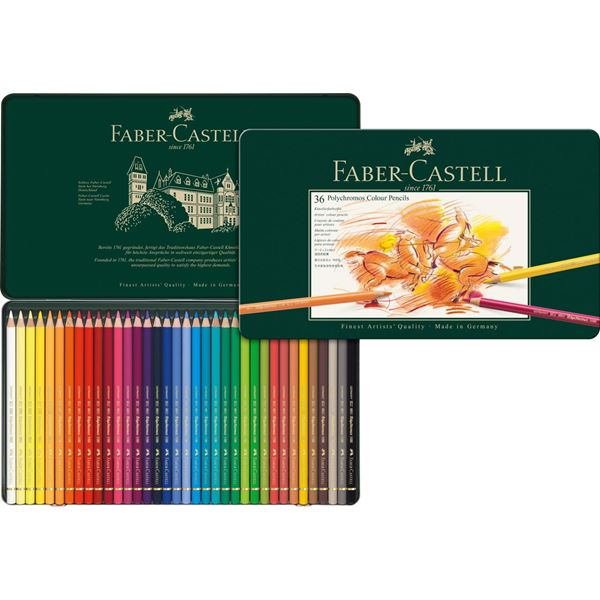 Polychromos pastelky 36 barev Faber-Castell