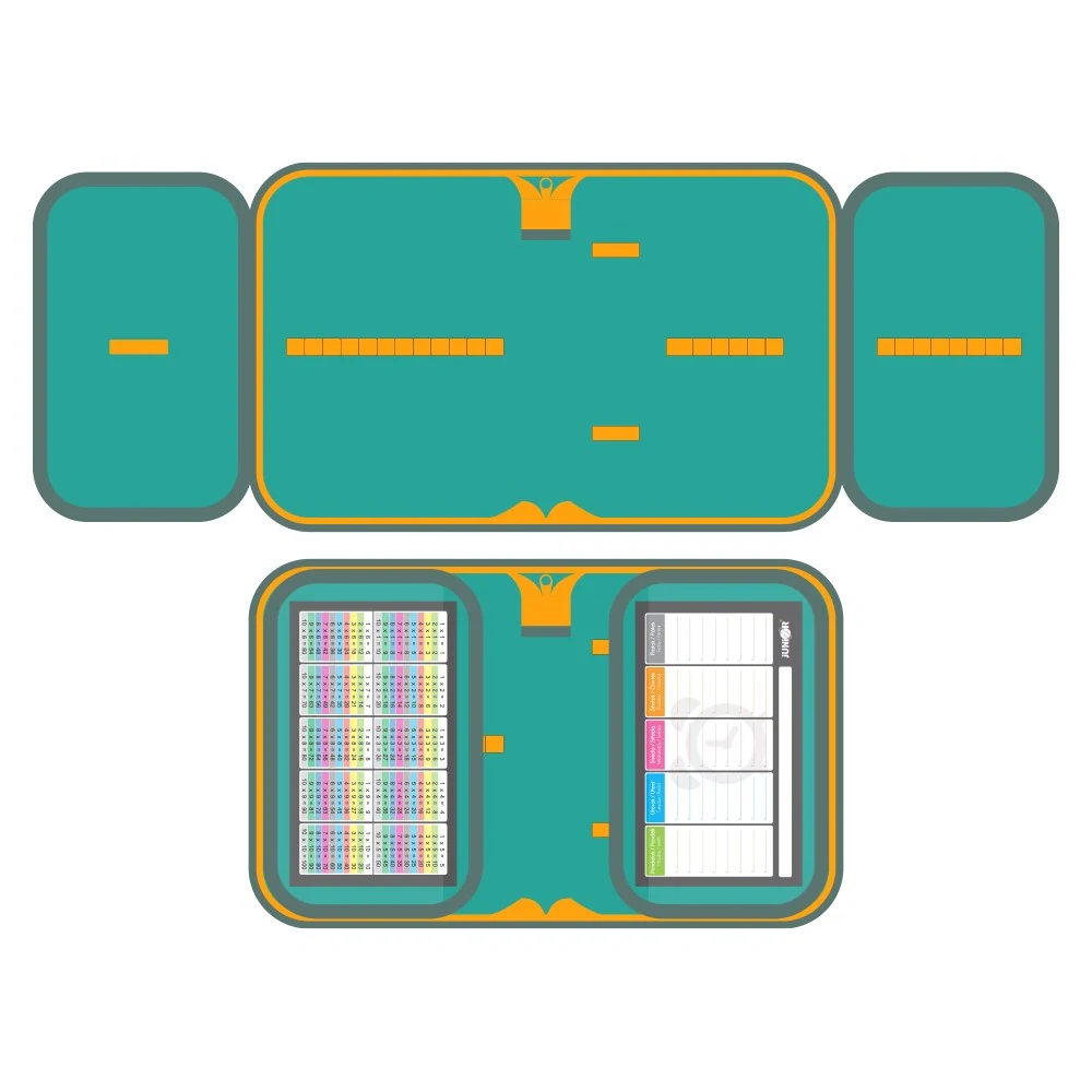 Penál 1P nevybavený Pixelife Zoo 2 chl.