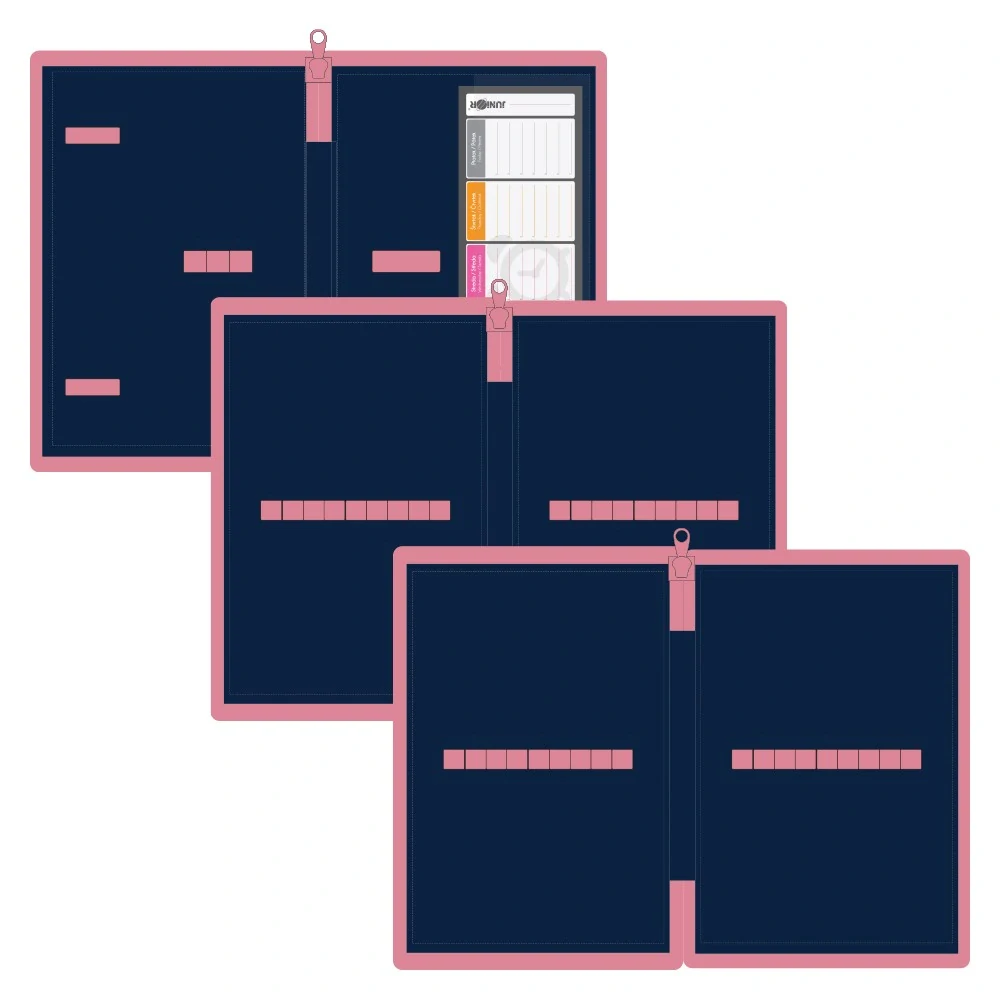 Penál 3 p. prázdný Kůň