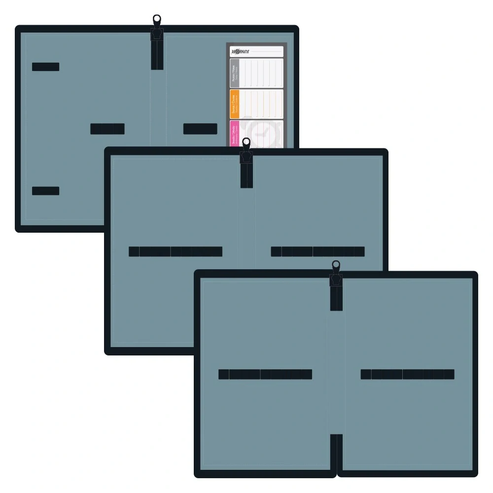 Penál 3 p. prázdný Fotbal