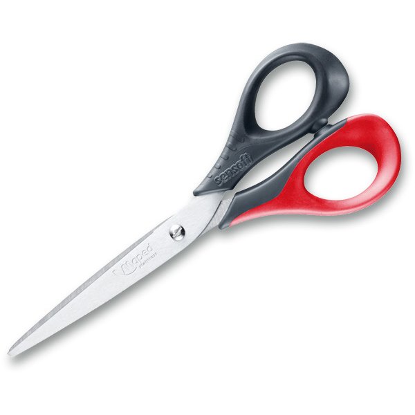 Nůžky 16 cm s pružnou rukojetí Maped Sensoft