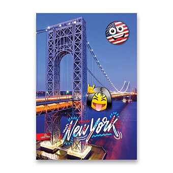 ŠKOLNÍ SEŠIT EMOJI - A4, LINKOVANÝ, 40 LISTŮ, MIX MOTIVŮ