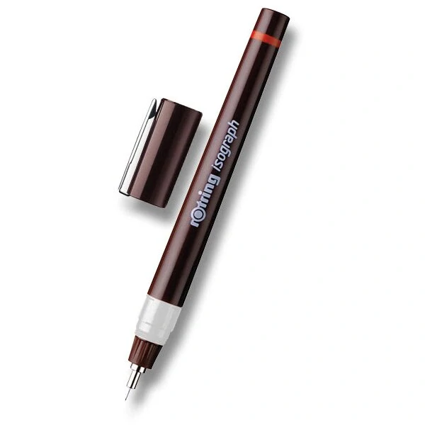 Sada technických per Isograph Rotring College Set - 0,25, 0,35 a 0,5 mm a mikrotužka Tikky