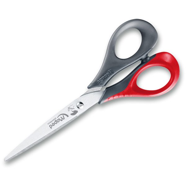 Nůžky 16 cm pro leváky s pružnou rukojetí Maped Sensoft