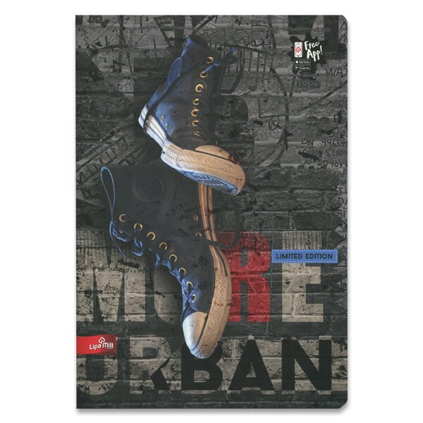 Sešit A5 The Best Sneakers , 544 - 40 listů, mix motivů