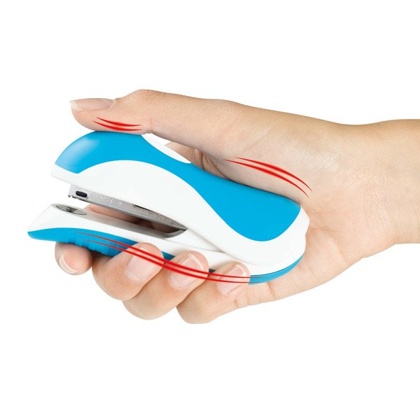 SEŠÍVAČKA MAPED ERGOLOGIC POCKET NO. 10 - NA 15 LISTŮ, BLISTR, MIX BAREV