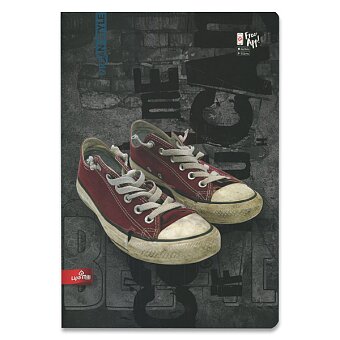 Sešit A5 The Best Sneakers , 544 - 40 listů, mix motivů