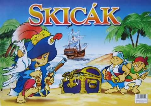 Skicák A4 10 listů