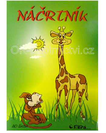 Náčrtník A5 - 20 listů