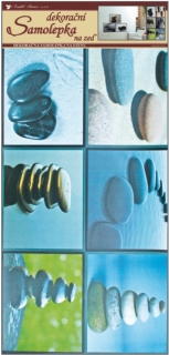 Samolepky na zeď kameny 60 x 32cm