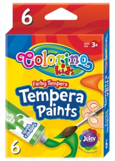 Temperové barvy Colorino 6 barev