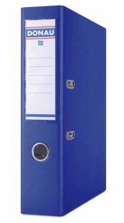 Pákový pořadač A4 75 mm, PP modrý Donau