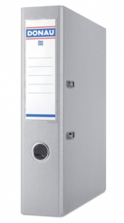 Pákový pořadač A4 50 mm, PP šedý Donau