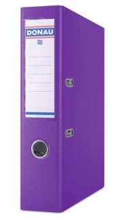 Pákový pořadač A4 50 mm, PP fialový Donau