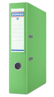 Pákový pořadač A4 50 mm, PP světle zelený Donau