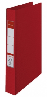 Pořadač 2-kroužkový A4 35 mm PP vínový Esselte