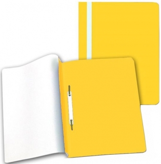 Rychlovazač nezávěsný A4 žlutý PP