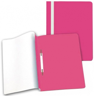 Rychlovazač nezávěsný A4 růžový PP