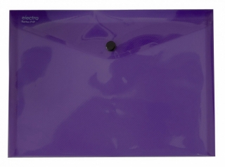 Obálka s drukem A4 fialová Electra