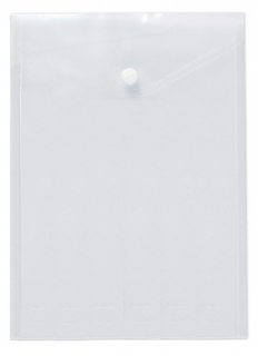 Obálka s drukem A4 na výšku transparentní