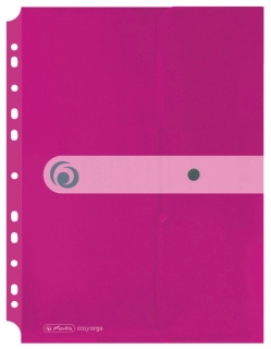 Obálka s drukem A4 fialová s eurozávěsem EASY ORGA