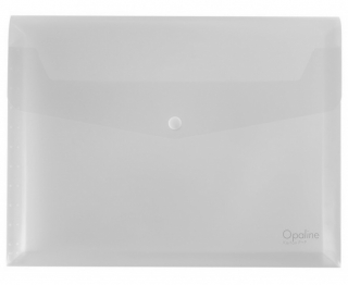 Obálka s drukem A4 rozšířená transparentní Opaline