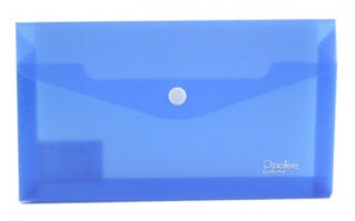 Obálka s drukem DL rozšířená modrá Opaline