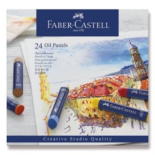Olejové pastely 24 barev Faber-Castell