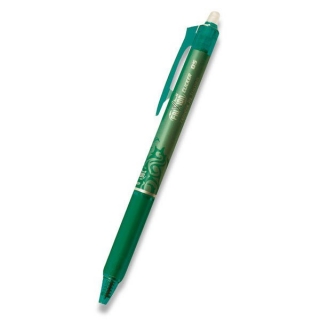 Gelový roller FriXion zelený 0,5 mm Clicker Pilot F 05