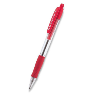 Propiska 0,7 mm červená Pilot Super Grip