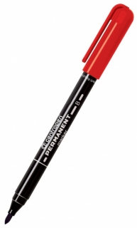 Permanentní fix červený Centropen 2836 B